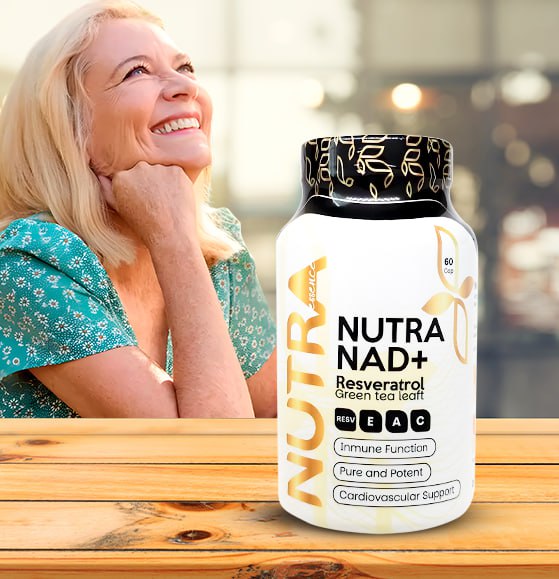 Nutra NAD+ Resveratrol 90 Cápsulas | Antioxidante Natural