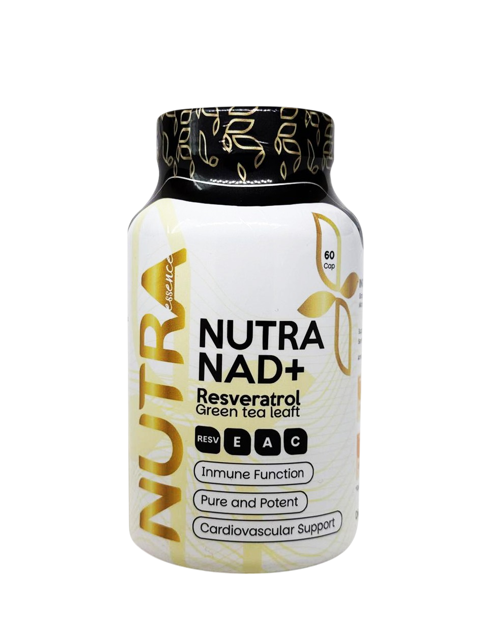 Nutra NAD+ Resveratrol 90 Cápsulas | Antioxidante Natural