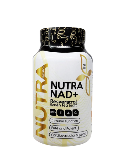 Nutra NAD+ Resveratrol 90 Cápsulas | Antioxidante Natural